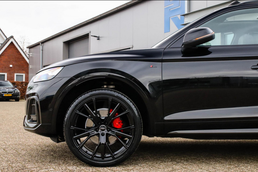 Audi Q5 45 2.0 TFSI Quattro Pro Line S S-Line 265pk Automaat! Panoramadak|Virtual Cockpit|Kuipstoelen|360 Camera|B&O|Black|22inch