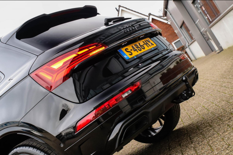Audi Q5 45 2.0 TFSI Quattro Pro Line S S-Line 265pk Automaat! Panoramadak|Virtual Cockpit|Kuipstoelen|360 Camera|B&O|Black|22inch