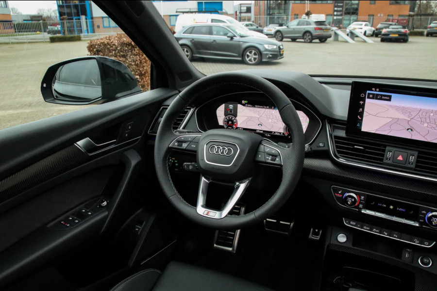 Audi Q5 45 2.0 TFSI Quattro Pro Line S S-Line 265pk Automaat! Panoramadak|Virtual Cockpit|Kuipstoelen|360 Camera|B&O|Black|22inch