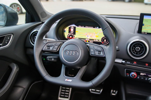 Audi A3 Sportback 2.0TFSI S3 quattro Facelift 310pk S-Tronic 2e Eig|DLR|Kuipstoelen|Virtual Cockpit|Panoramadak|Magnetic|LED|Black