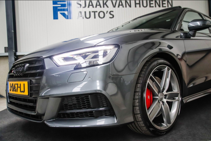 Audi A3 Sportback 2.0TFSI S3 quattro Facelift 310pk S-Tronic 2e Eig|DLR|Kuipstoelen|Virtual Cockpit|Panoramadak|Magnetic|LED|Black