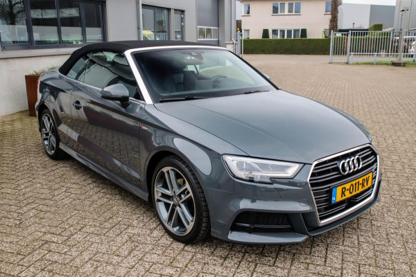 Audi A3 Cabriolet Facelift 1.4 TFSI Sport Pro Line S Line S-Tronic Automaat 1e|DLR|Virtual Cockpit|LED Matrix|Leder|Keyless|Camera