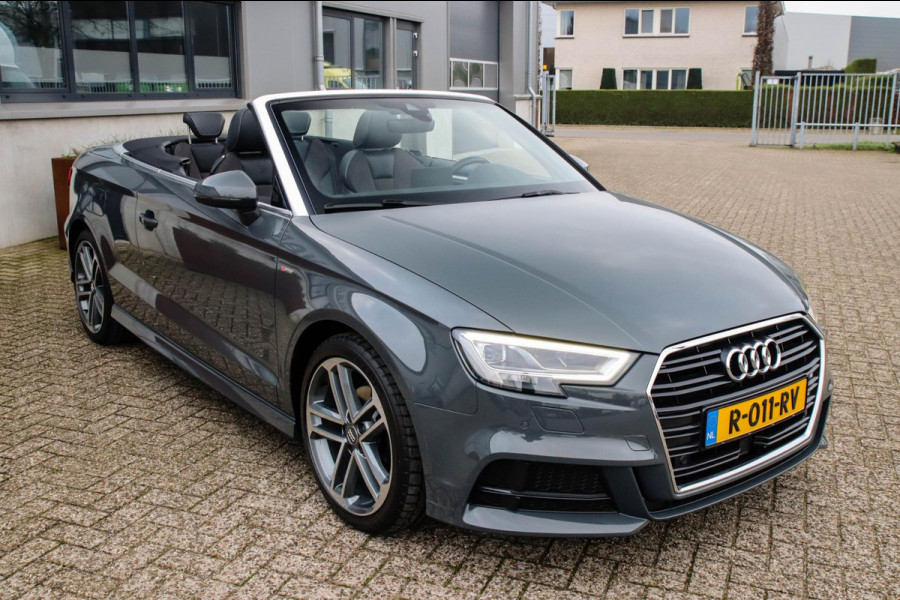 Audi A3 Cabriolet Facelift 1.4 TFSI Sport Pro Line S Line S-Tronic Automaat 1e|DLR|Virtual Cockpit|LED Matrix|Leder|Keyless|Camera