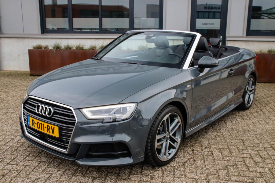 Audi A3 Cabriolet Facelift 1.4 TFSI Sport Pro Line S Line S-Tronic Automaat 1e|DLR|Virtual Cockpit|LED Matrix|Leder|Keyless|Camera