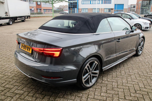 Audi A3 Cabriolet Facelift 1.4 TFSI Sport Pro Line S Line S-Tronic Automaat 1e|DLR|Virtual Cockpit|LED Matrix|Leder|Keyless|Camera