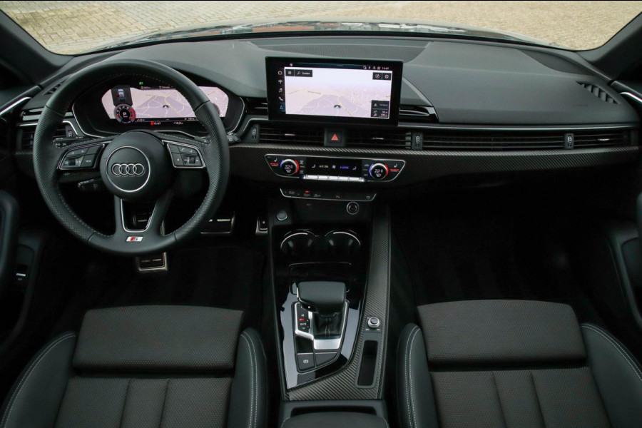 Audi A4 Avant 2.0 TFSI S line Black Edition Facelift 150pk S-Tronic! 1e|DLR|Panoramadak|Virtual Cockpit|Leder|LED Matrix|Black|20