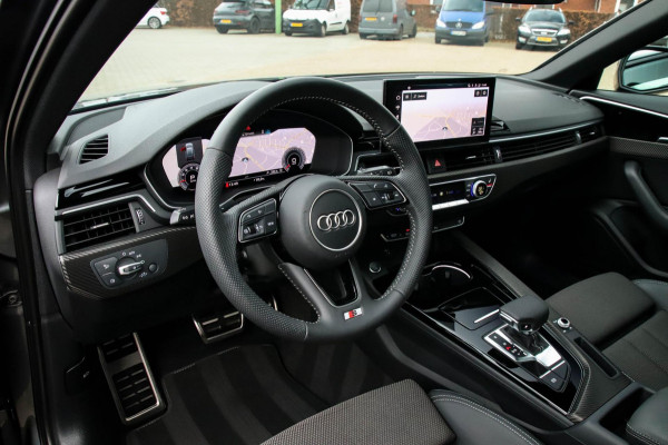 Audi A4 Avant 2.0 TFSI S line Black Edition Facelift 150pk S-Tronic! 1e|DLR|Panoramadak|Virtual Cockpit|Leder|LED Matrix|Black|20