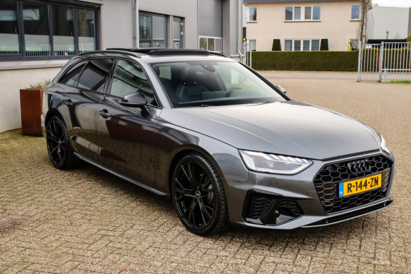 Audi A4 Avant 2.0 TFSI S line Black Edition Facelift 150pk S-Tronic! 1e|DLR|Panoramadak|Virtual Cockpit|Leder|LED Matrix|Black|20