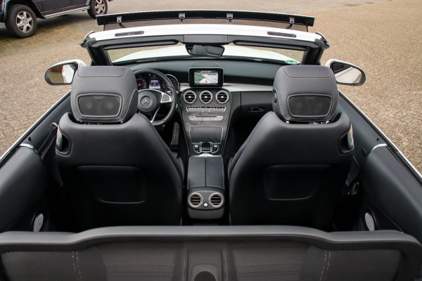 Mercedes-Benz C-Klasse Cabrio 180 Edition 1 AMG Styling 9G Automaat 156pk 1 Eig|DLR|23dkm|Lederen sportstoelen|LED|Airscarf|19inch