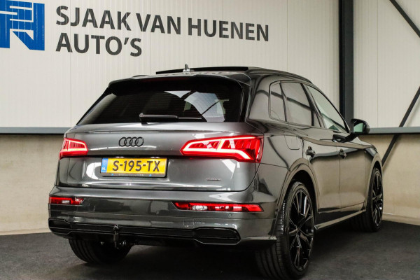 Audi Q5 2.0 TFSI Quattro Pro Line S S-Line 252pk Automaat! 1e|Dealer|Luchtvering|Panoramadak|Virtual Cockpit|360 Camera|ACC|Black