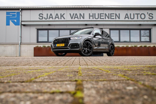 Audi Q5 2.0 TFSI Quattro Pro Line S S-Line 252pk Automaat! 1e|Dealer|Luchtvering|Panoramadak|Virtual Cockpit|360 Camera|ACC|Black