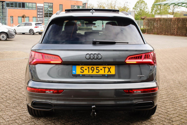 Audi Q5 2.0 TFSI Quattro Pro Line S S-Line 252pk Automaat! 1e|Dealer|Luchtvering|Panoramadak|Virtual Cockpit|360 Camera|ACC|Black