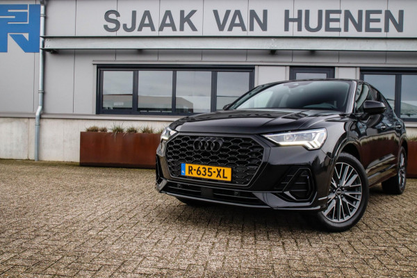 Audi Q3 Sportback 35 TFSI 1.5TFSI S Line Pro Line S 150pk S-Tronic! 7dkm!|1e|DLR|Virtual Cockpit|LED Matrix|Leder|ACC|19inch|Black