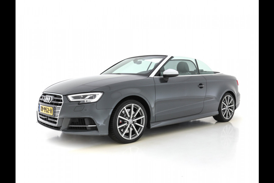 Audi S3 Cabriolet 2.0 TFSI Quattro Pro-Line-Plus Aut *NAPPA-VOLLEDER | NAVI-FULLMAP | B&O-AUDIO | VIRTUAL-COCKPIT | KEYLESS | BLIND-SPOT | FULL-LED | DAB | AIR-SCARF | ADAPTIVE-CRUISE | SPORT-SEATS | 18"ALU*