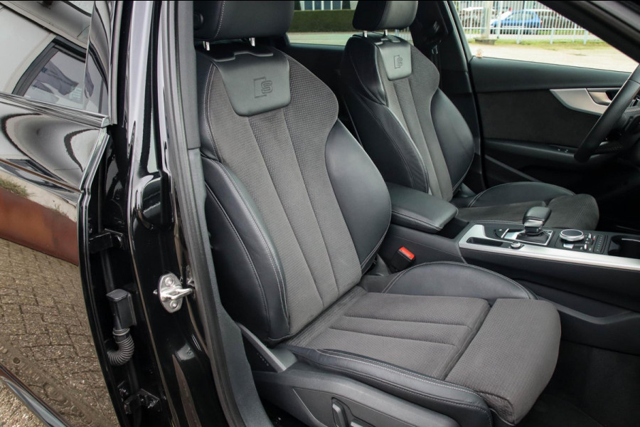 Audi A4 Avant 40 2.0TFSI S line Black Edition Facelift 190pk S-Tronic! 2e|DLR|Virtual Cockpit|Leder/Alcantara elektrisch|LED|Black
