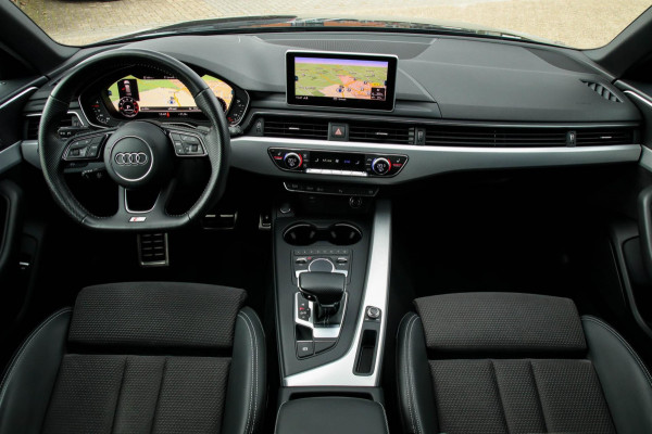 Audi A4 Avant 40 2.0TFSI S line Black Edition Facelift 190pk S-Tronic! 2e|DLR|Virtual Cockpit|Leder/Alcantara elektrisch|LED|Black