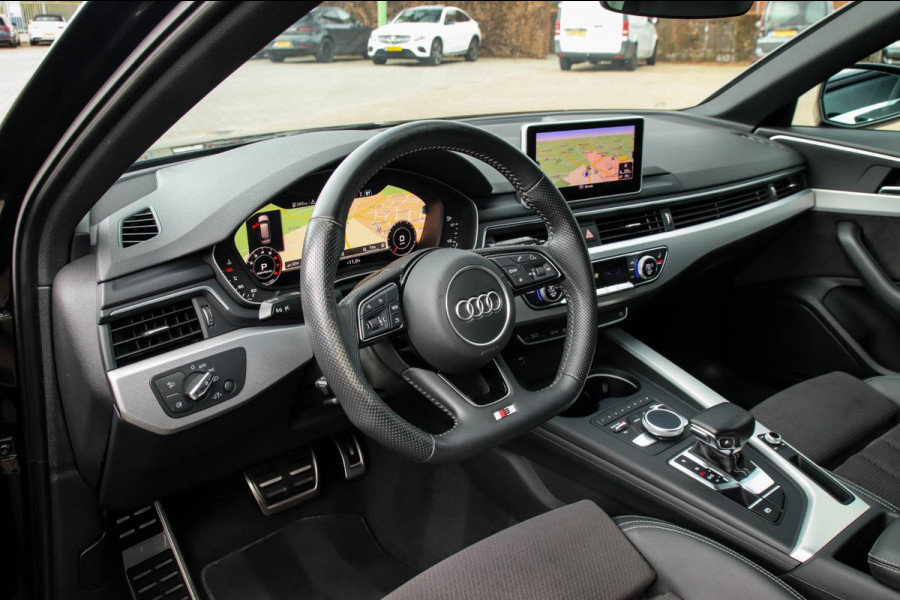 Audi A4 Avant 40 2.0TFSI S line Black Edition Facelift 190pk S-Tronic! 2e|DLR|Virtual Cockpit|Leder/Alcantara elektrisch|LED|Black