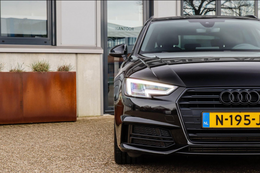 Audi A4 Avant 40 2.0TFSI S line Black Edition Facelift 190pk S-Tronic! 2e|DLR|Virtual Cockpit|Leder/Alcantara elektrisch|LED|Black