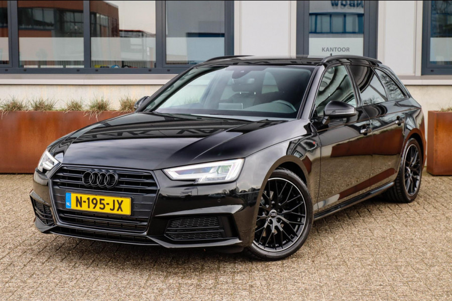 Audi A4 Avant 40 2.0TFSI S line Black Edition Facelift 190pk S-Tronic! 2e|DLR|Virtual Cockpit|Leder/Alcantara elektrisch|LED|Black