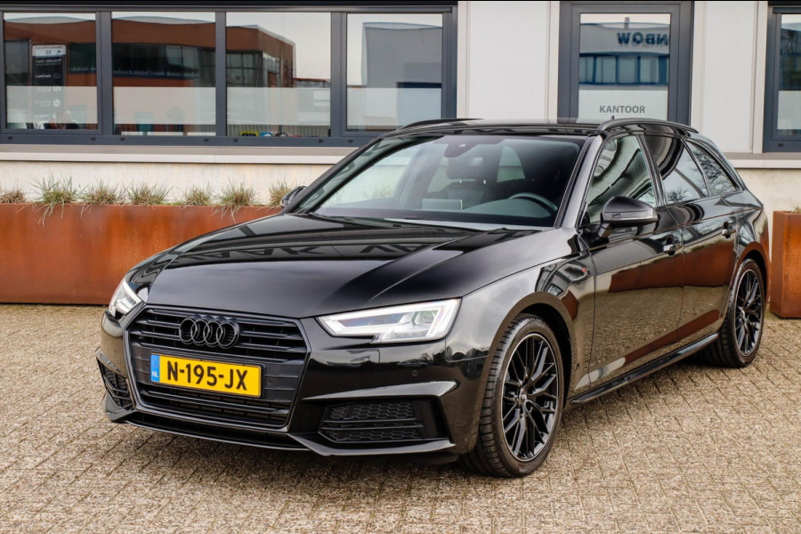 Audi A4 Avant 40 2.0TFSI S line Black Edition Facelift 190pk S-Tronic! 2e|DLR|Virtual Cockpit|Leder/Alcantara elektrisch|LED|Black