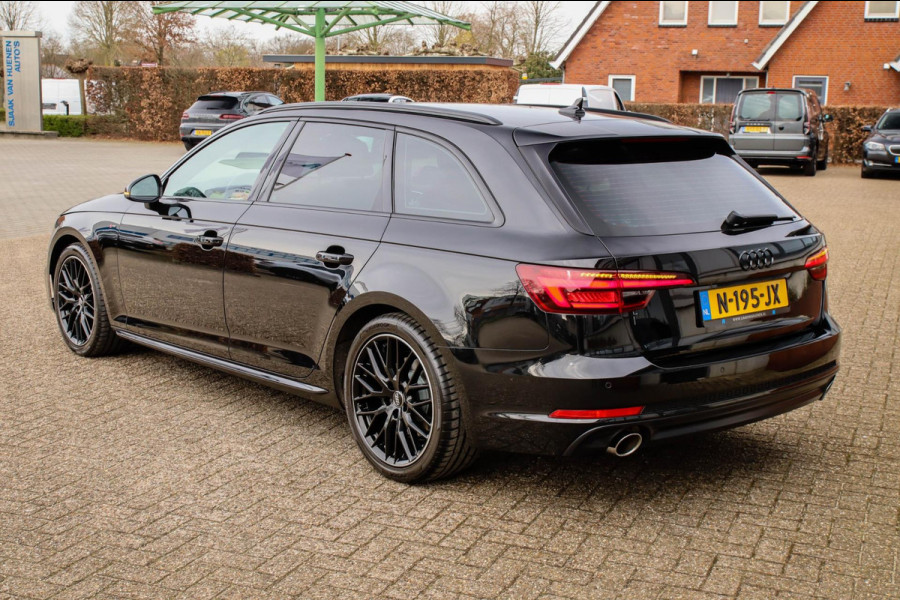 Audi A4 Avant 40 2.0TFSI S line Black Edition Facelift 190pk S-Tronic! 2e|DLR|Virtual Cockpit|Leder/Alcantara elektrisch|LED|Black