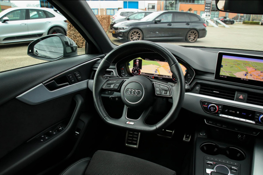 Audi A4 Avant 40 2.0TFSI S line Black Edition Facelift 190pk S-Tronic! 2e|DLR|Virtual Cockpit|Leder/Alcantara elektrisch|LED|Black