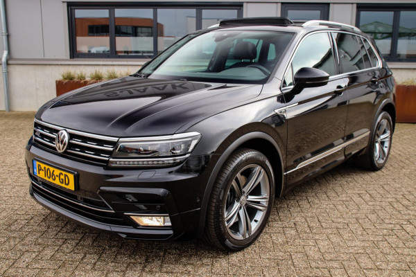 Volkswagen Tiguan 2.0TSI 4Motion Highline R-Line 180pk DSG! 1e|Panoramadak|Virtual Cockpit|LED Plus|Leder elektrisch|Camera|19inch