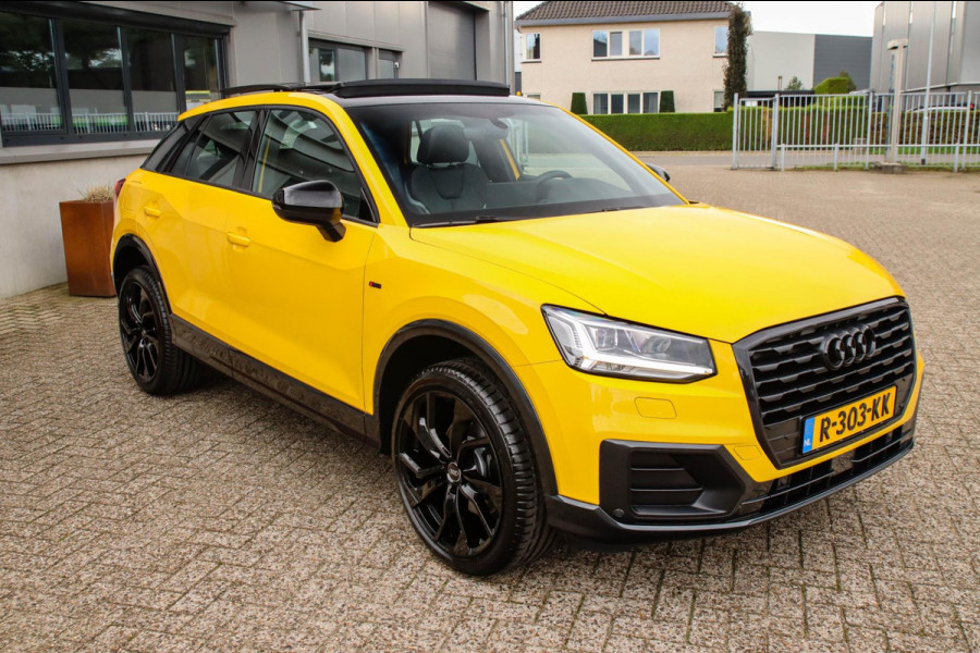 Audi Q2 1.4 TFSI CoD Sport Pro Line S S-line 150pk S-Tronic 1e Eig|DLR|Panoramadak|Virtual Cockpit|LED Matrix|3D Knippers|19|Black