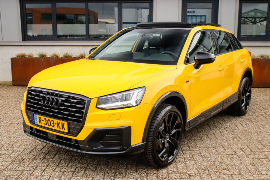 Audi Q2 1.4 TFSI CoD Sport Pro Line S S-line 150pk S-Tronic 1e Eig|DLR|Panoramadak|Virtual Cockpit|LED Matrix|3D Knippers|19|Black