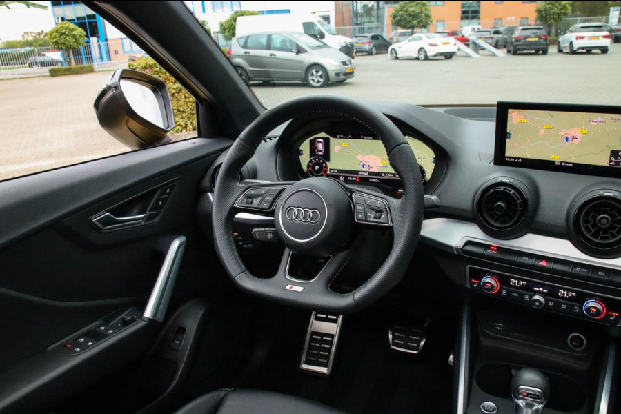 Audi Q2 1.4 TFSI CoD Sport Pro Line S S-line 150pk S-Tronic 1e Eig|DLR|Panoramadak|Virtual Cockpit|LED Matrix|3D Knippers|19|Black