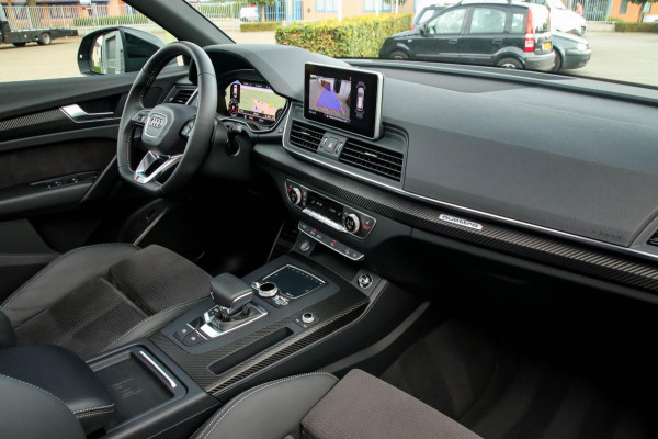 Audi Q5 2.0 TFSI Quattro Pro Line S S-Line 252pk Automaat 1e Eig|DLR|Panoramadak|Virtual Cockpit|Leder|LED Matrix|ACC|Black|21inch