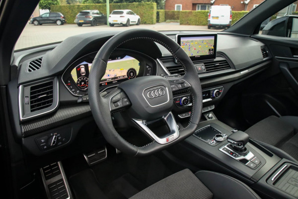 Audi Q5 2.0 TFSI Quattro Pro Line S S-Line 252pk Automaat 1e Eig|DLR|Panoramadak|Virtual Cockpit|Leder|LED Matrix|ACC|Black|21inch