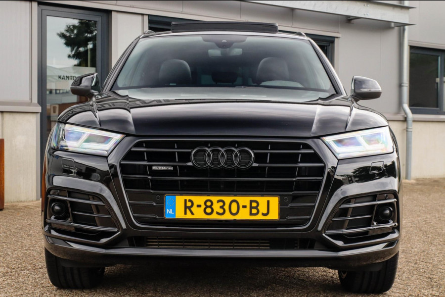 Audi Q5 2.0 TFSI Quattro Pro Line S S-Line 252pk Automaat 1e Eig|DLR|Panoramadak|Virtual Cockpit|Leder|LED Matrix|ACC|Black|21inch