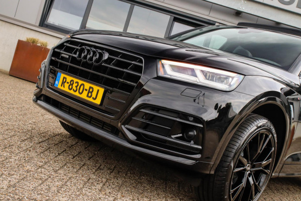 Audi Q5 2.0 TFSI Quattro Pro Line S S-Line 252pk Automaat 1e Eig|DLR|Panoramadak|Virtual Cockpit|Leder|LED Matrix|ACC|Black|21inch