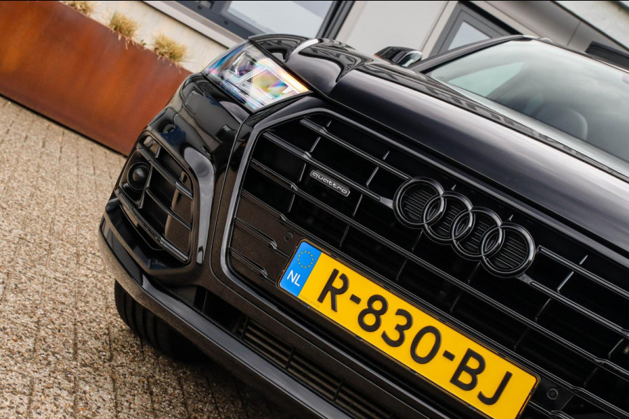 Audi Q5 2.0 TFSI Quattro Pro Line S S-Line 252pk Automaat 1e Eig|DLR|Panoramadak|Virtual Cockpit|Leder|LED Matrix|ACC|Black|21inch