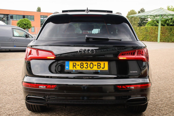 Audi Q5 2.0 TFSI Quattro Pro Line S S-Line 252pk Automaat 1e Eig|DLR|Panoramadak|Virtual Cockpit|Leder|LED Matrix|ACC|Black|21inch