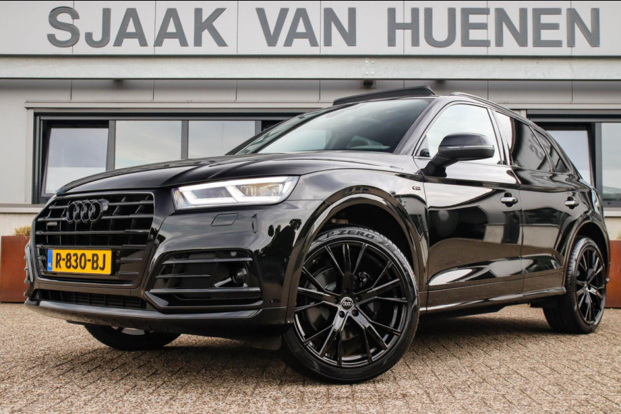 Audi Q5 2.0 TFSI Quattro Pro Line S S-Line 252pk Automaat 1e Eig|DLR|Panoramadak|Virtual Cockpit|Leder|LED Matrix|ACC|Black|21inch