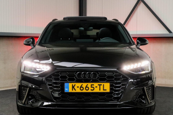 Audi A4 Avant 2.0 TFSI S line Black Edition Facelift 150pk S-Tronic! 1e|DLR|Panoramadak|Virtual Cockpit|Leder|LED Matrix|Black