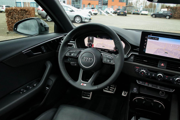 Audi A4 Avant 2.0 TFSI S line Black Edition Facelift 150pk S-Tronic! 1e|DLR|Panoramadak|Virtual Cockpit|Leder|LED Matrix|Black