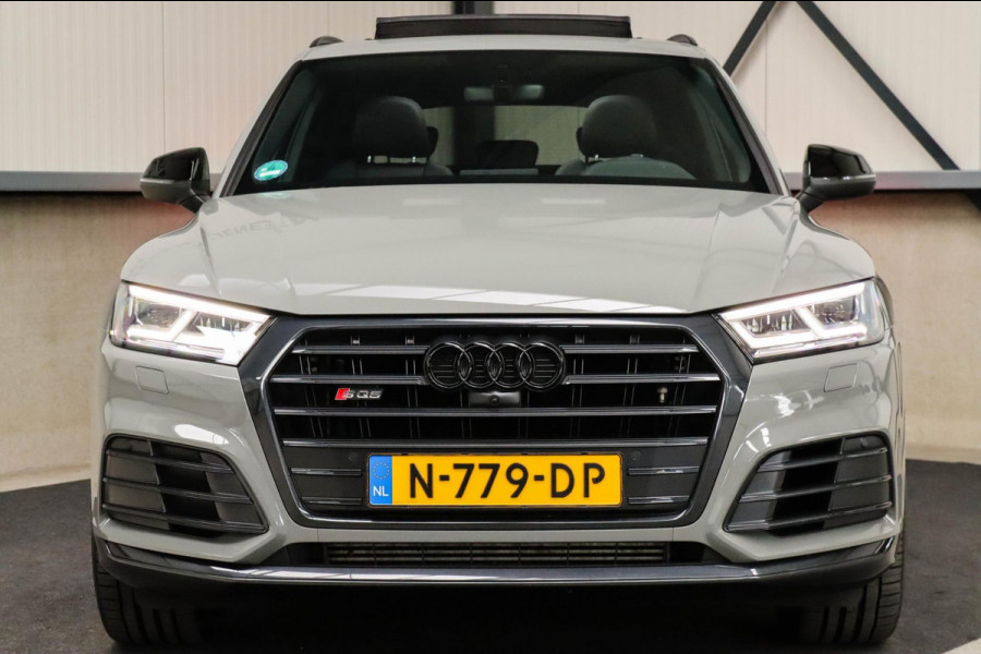 Audi Q5 3.0TFSI SQ5 Quattro S-Line 354pk Automaat DLR|Quantum|Kuipstoelen|Panoramadak|Virtual Cockpit|360 Camera|Black Pack|21inch