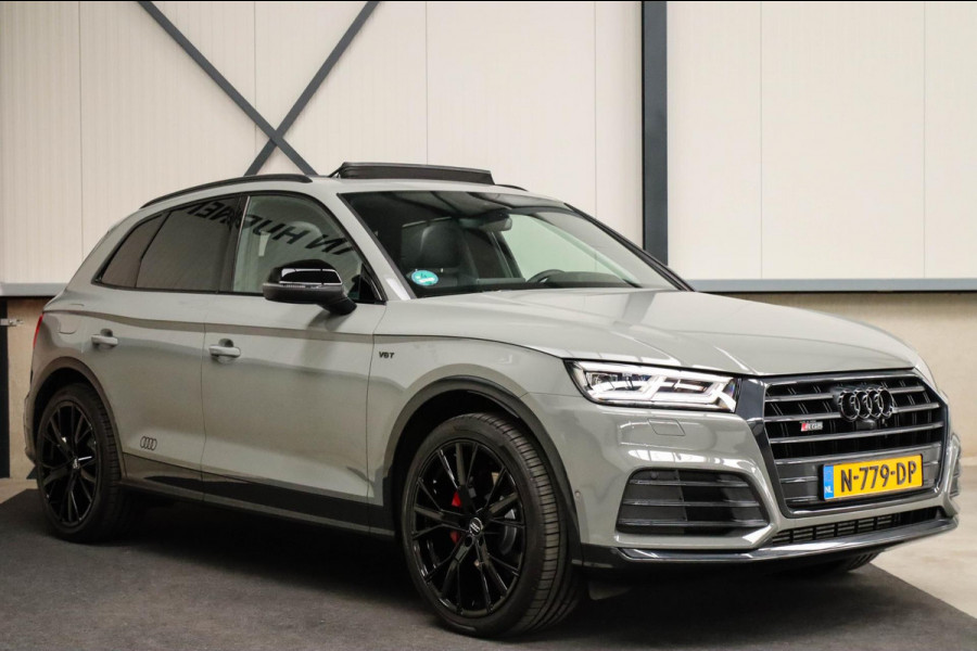 Audi Q5 3.0TFSI SQ5 Quattro S-Line 354pk Automaat DLR|Quantum|Kuipstoelen|Panoramadak|Virtual Cockpit|360 Camera|Black Pack|21inch