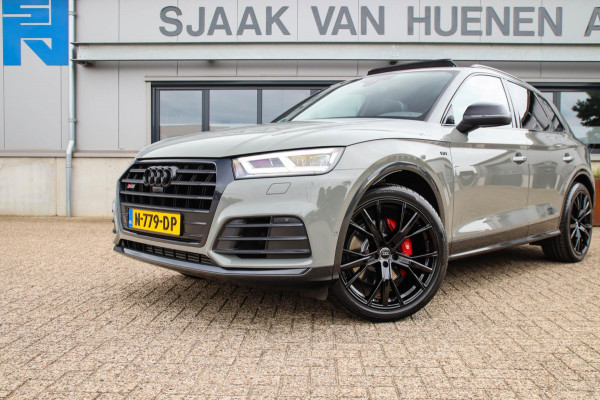 Audi Q5 3.0TFSI SQ5 Quattro S-Line 354pk Automaat DLR|Quantum|Kuipstoelen|Panoramadak|Virtual Cockpit|360 Camera|Black Pack|21inch