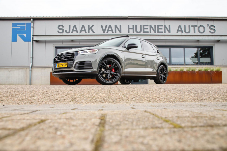 Audi Q5 3.0TFSI SQ5 Quattro S-Line 354pk Automaat DLR|Quantum|Kuipstoelen|Panoramadak|Virtual Cockpit|360 Camera|Black Pack|21inch