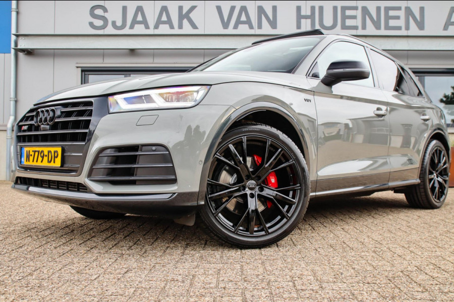 Audi Q5 3.0TFSI SQ5 Quattro S-Line 354pk Automaat DLR|Quantum|Kuipstoelen|Panoramadak|Virtual Cockpit|360 Camera|Black Pack|21inch