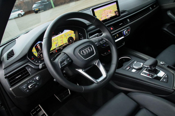 Audi A4 Avant 45 2.0TFSI S-line Black Edition Facelift 252pk S-Tronic! 1e Eig|DLR|Panoramadak|Virtual Cockpit|Leder|LED|ACC|Black