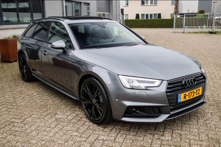 Audi A4 Avant 45 2.0TFSI S-line Black Edition Facelift 252pk S-Tronic! 1e Eig|DLR|Panoramadak|Virtual Cockpit|Leder|LED|ACC|Black