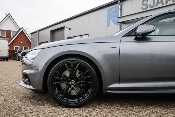 Audi A4 Avant 45 2.0TFSI S-line Black Edition Facelift 252pk S-Tronic! 1e Eig|DLR|Panoramadak|Virtual Cockpit|Leder|LED|ACC|Black