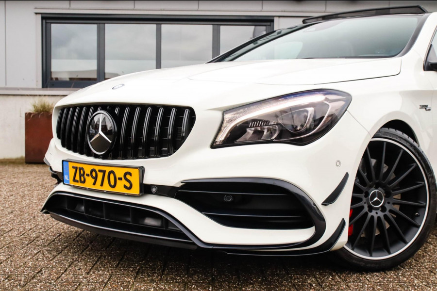 Mercedes-Benz CLA-Klasse CLA 45 AMG 4MATIC 7G 381pk! Dealer|Full Option|Designo|Panoramadak|Schaalstoelen incl. Memory|Performance