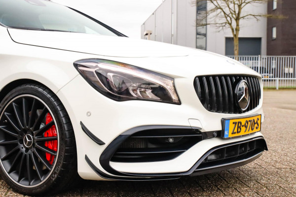 Mercedes-Benz CLA-Klasse CLA 45 AMG 4MATIC 7G 381pk! Dealer|Full Option|Designo|Panoramadak|Schaalstoelen incl. Memory|Performance