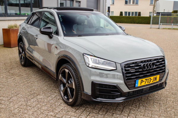 Audi Q2 2.0 TFSI Quattro Sport Pro Line S S-line 190pk S-Tronic! 1e|DLR|Virtual Cockpit|Panoramadak|LED Matrix|3D Knipper|Leder|19